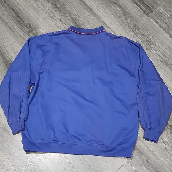 Vintage Blue 3/4 Zip Pullover - Picture 7 of 7